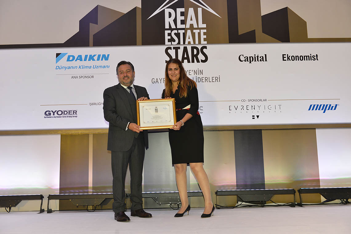Evren Yiğit | Real Estate Stars (Turkey’s Real Estate Leaders) organized for the first time by Capital and Economist magazines | Sıradışı Digital