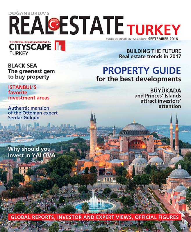 Evren Yiğit | Evren Yiğit, Real Estate Turkey Eylül 2016 sayısında | Sıradışı Digital